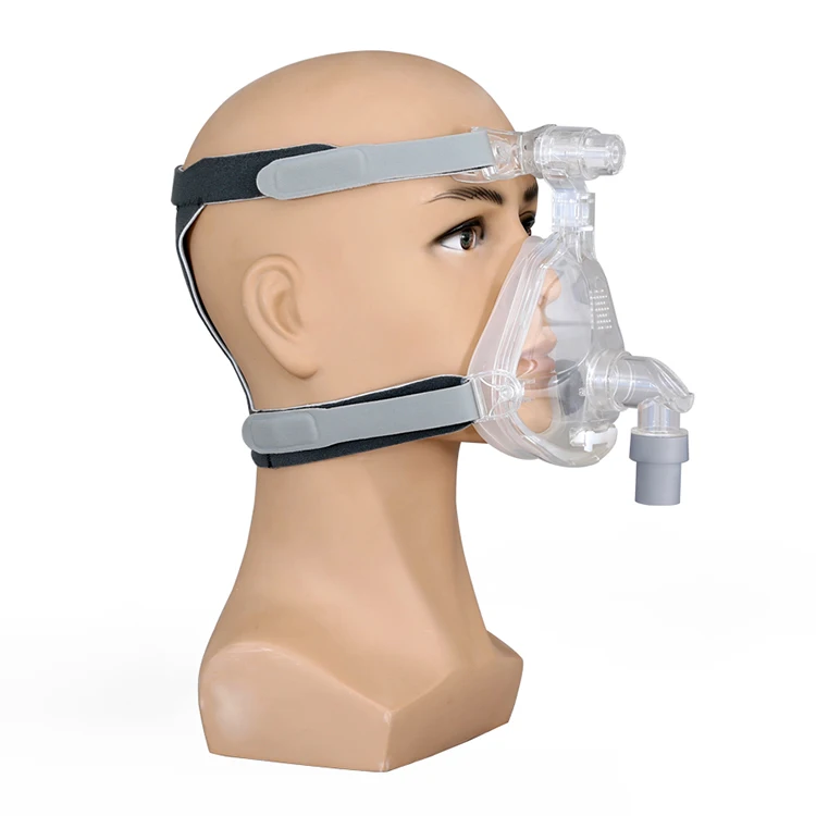 CE ISO13485 Approved Good Price Full Face Mask CPAP Mask For Sleep Apnea Anti Snoring Treatment With Free Adjustable Headgear