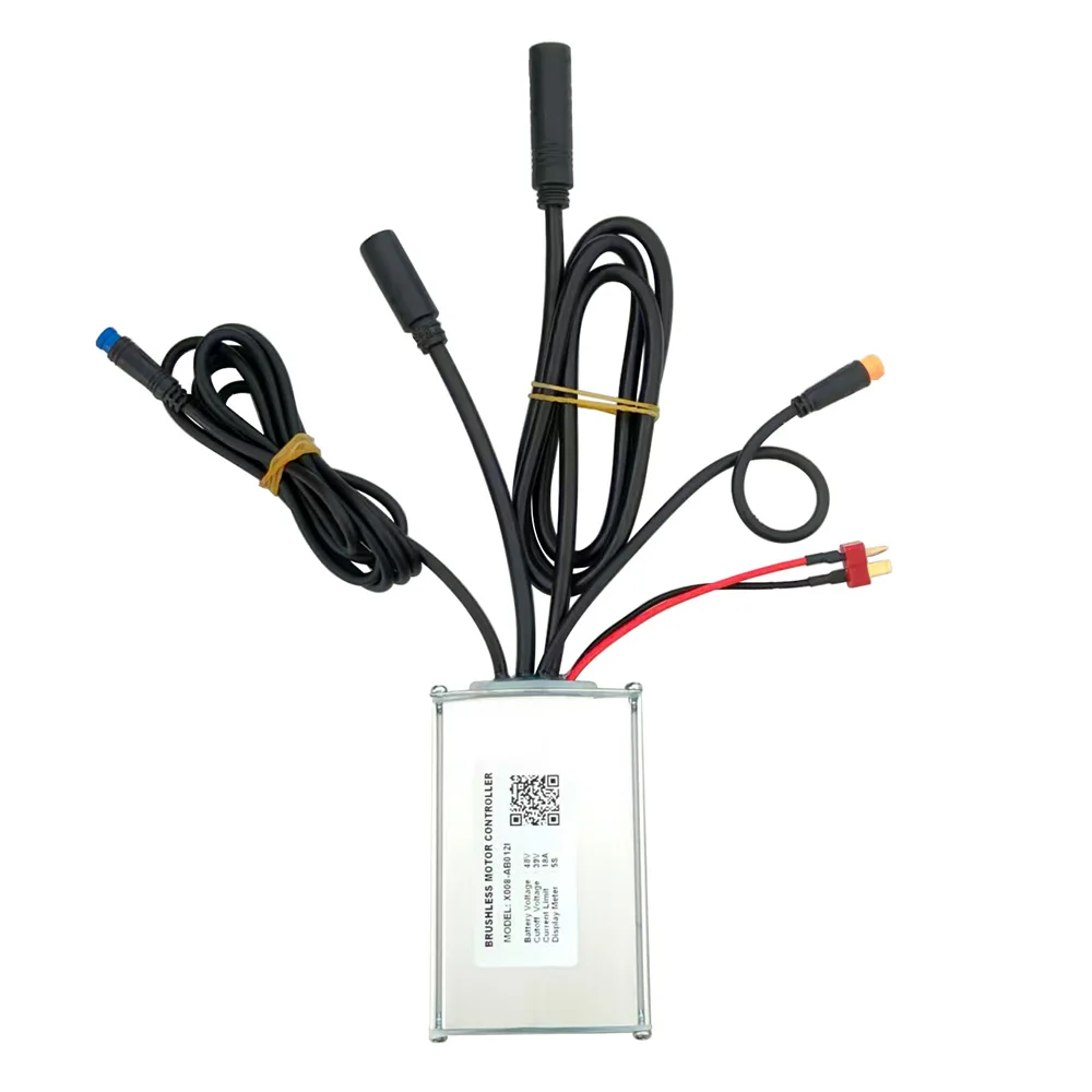 AliExpress NONE Ebike Brushless Motor Controller X008-AB0121 48V 18A Suitable for Electric Bicycles Scooters Fat-Tire Bikes Speed Controller