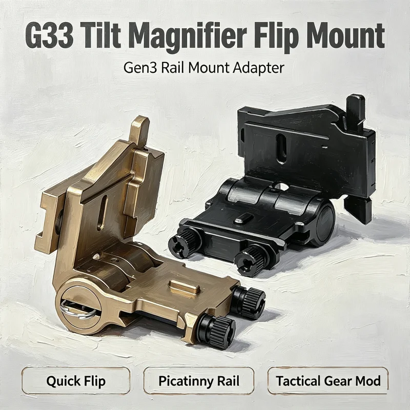 g33-tilting-support-magnifier-flip-installation-part-third-generation-track-installation-adapter-outdoor-equipment