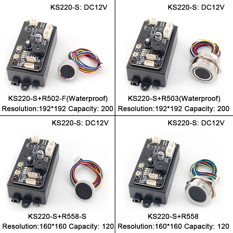 Imagem -05 - Grow-fingerprint Control Board Dois Relés Travamento Automático Ignição Modo Jog Administrador Usuário Controle de Acesso Dc12v Ks220-s