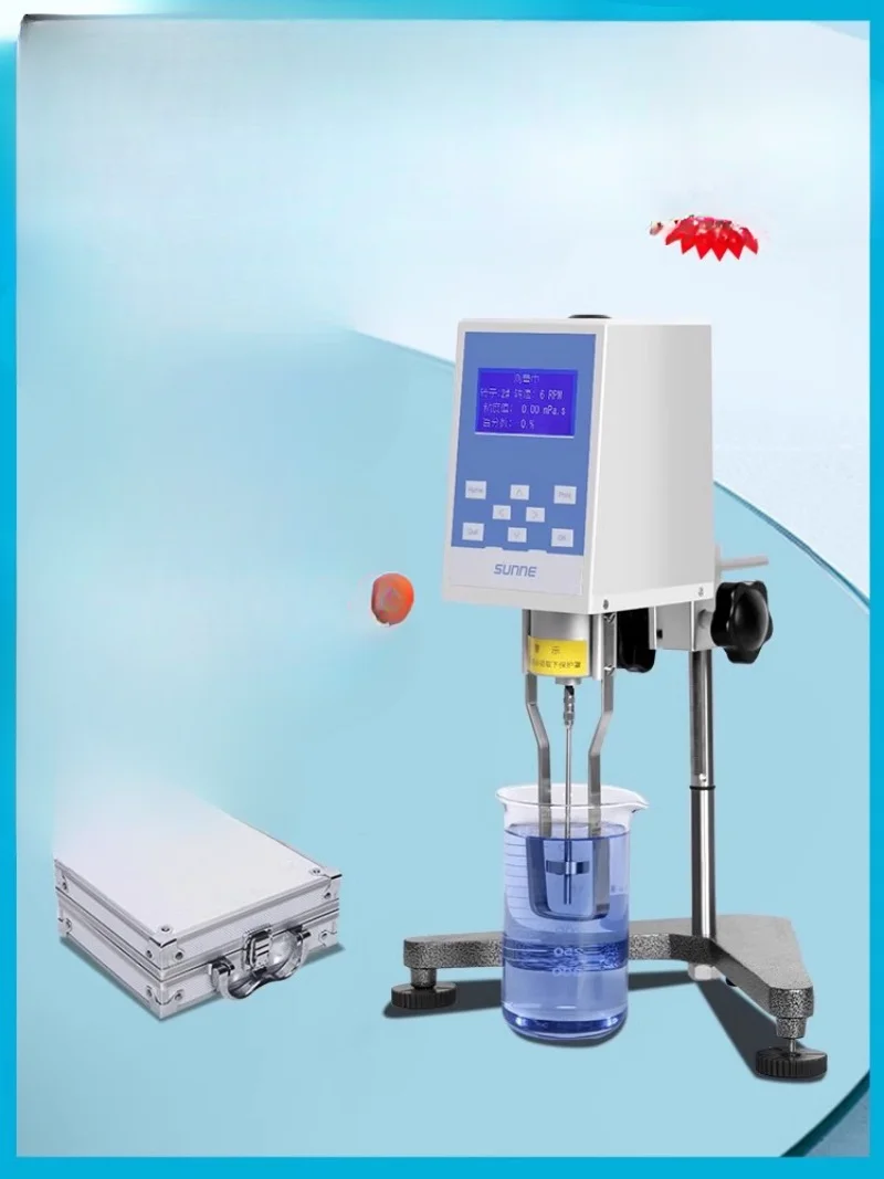 Rotational Viscometer NDJ-5S/8S Laboratory Pointer Viscometer Digital  Viscosity Tester