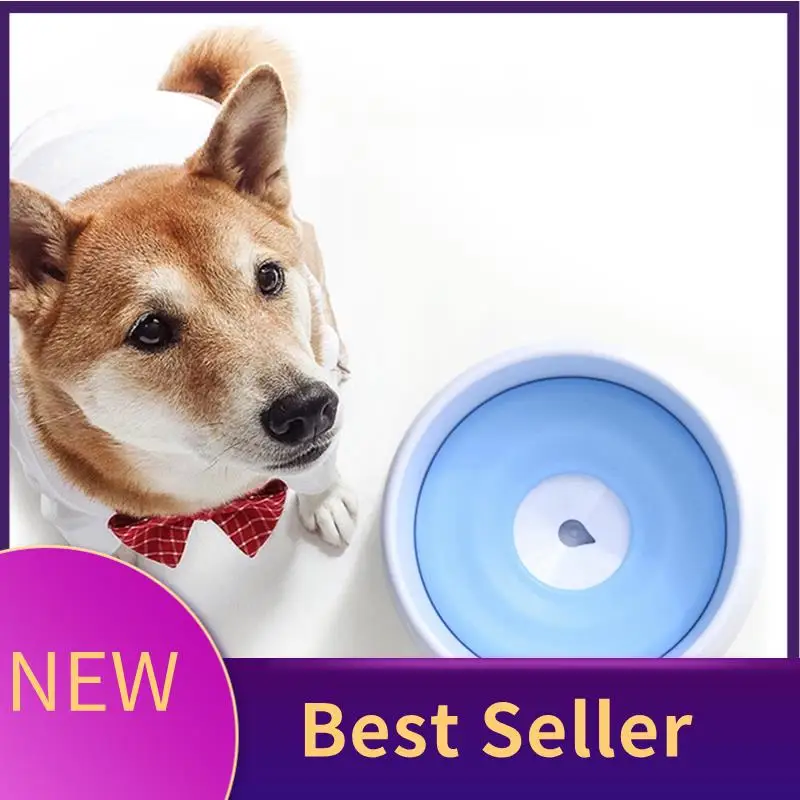 Kein Verschütten, Wassernapf für Hunde, langsamer Futternapf, Futternapf für Hunde, langsamer Futternapf für Haustiere, Trinkfutterspender für Hunde, Wassernapf B, einfach zu bedienen