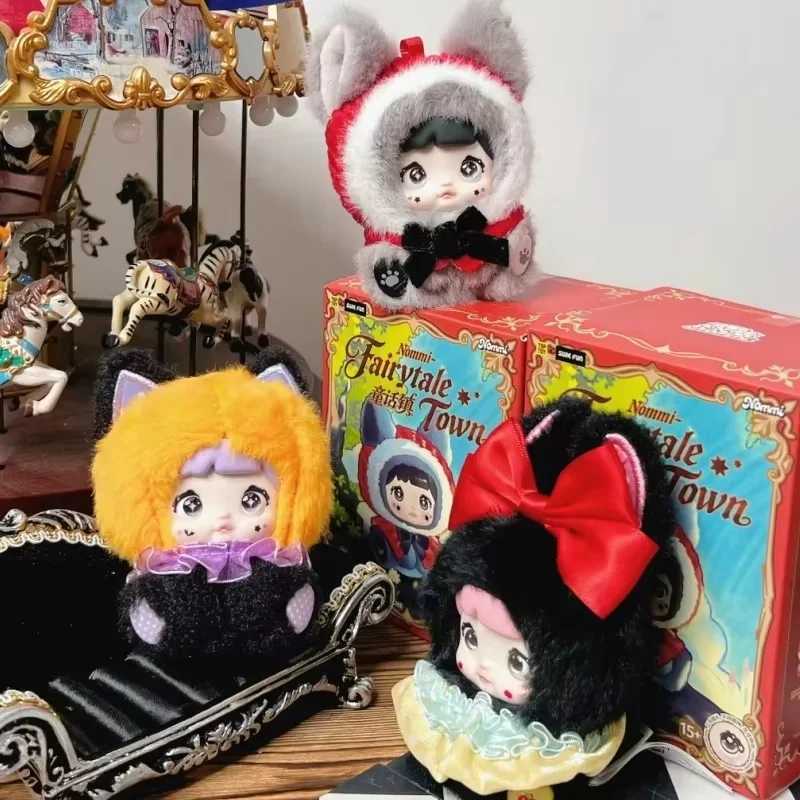 新しいノミブラインドボックスオリジナルミバオフェアリータウンシリーズミステリアスサプライズボックスキュートドールバッグペンダントキーホルダーハンギングトイギフト