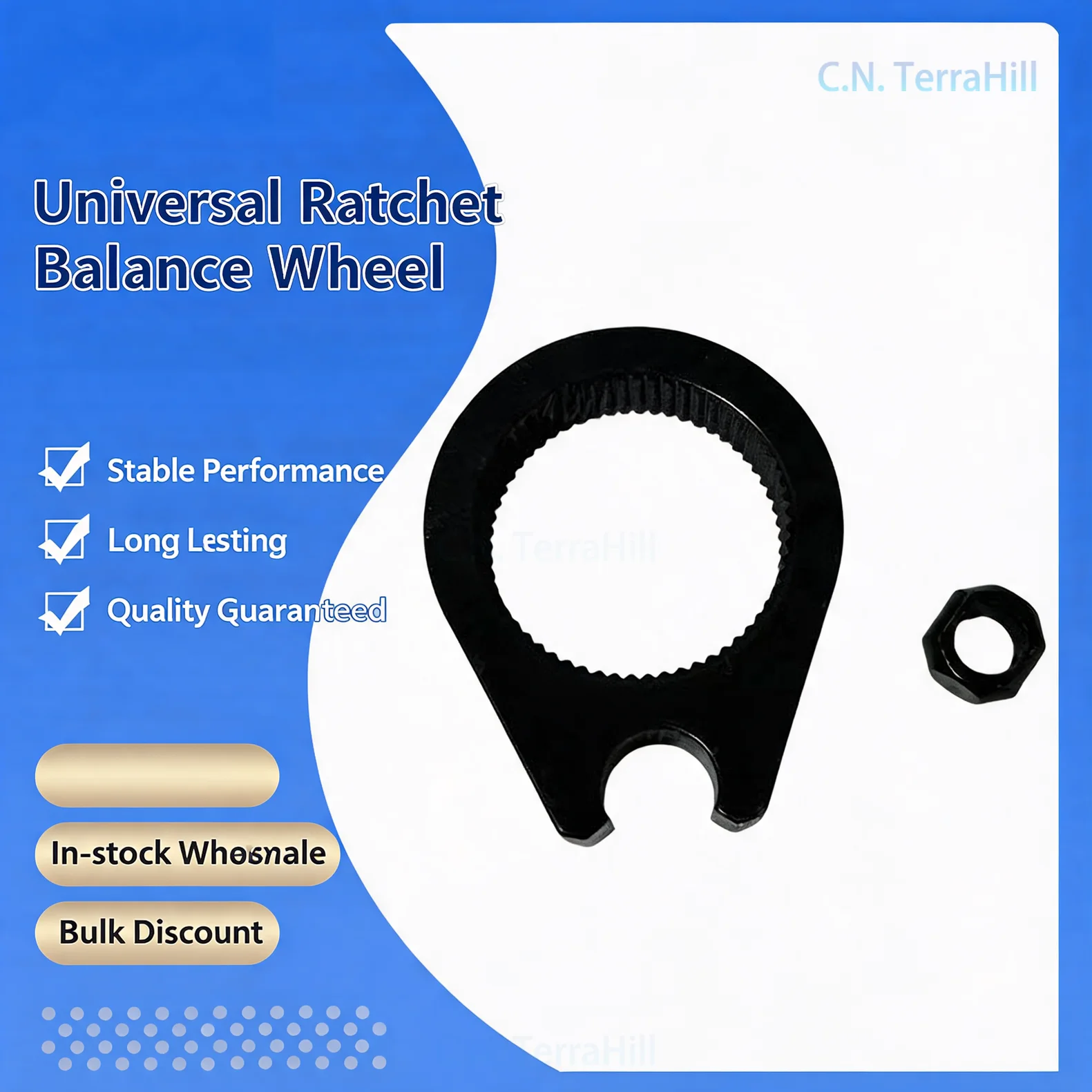 Watch Balance Wheel Replacement Compatible with Milwaukee 2566-20 2567-20 2568-20 2569-20 45-98-0020
