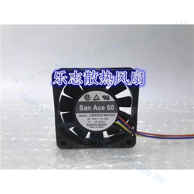 

V+ FOR SANYO 109P0624M7D05 DC24V 0.04A 3-Wire Silent Inverter Cooling Fan