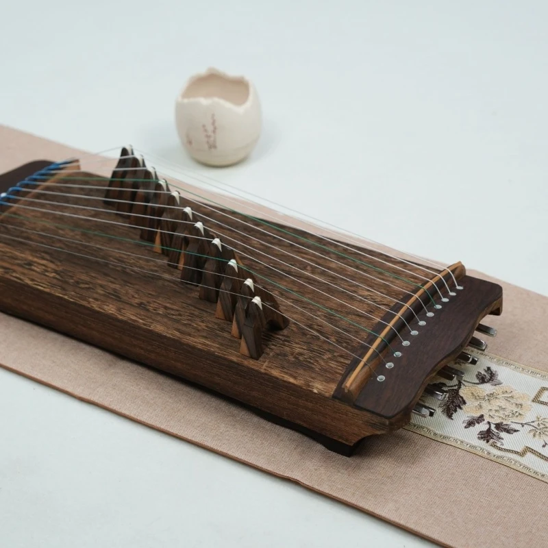 50CM Small Guzheng Paulownia Wood Portable Mini Guzheng Practice Fingers Plucking String Instrument Chinese Traditional Guzhengs