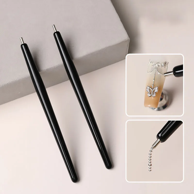 1/2/3pcs Cat Eye Nail Polish Magnet Suction Steel Ball Special Magnet Pen Strong Nail Magnet Round for Nails Tools CXB04