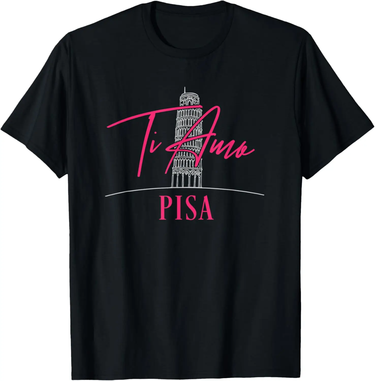 I Love Pisa Italy Leaning Tower of Pisa Landmark Souvenir T-Shirt