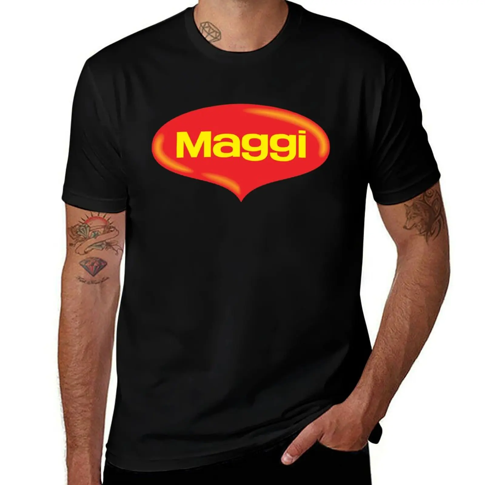 Lifetime Maggi T-Shirt Street Art Print Tee Shirt T-Shirt