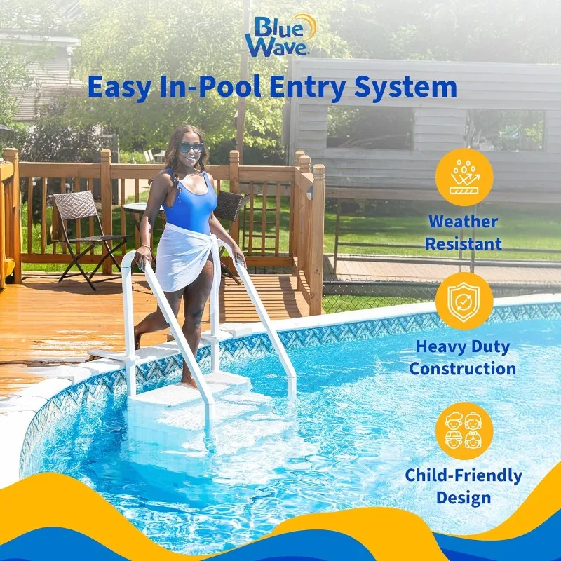 Easy Pool Step Above Ground Swimming Pool Step to Deck