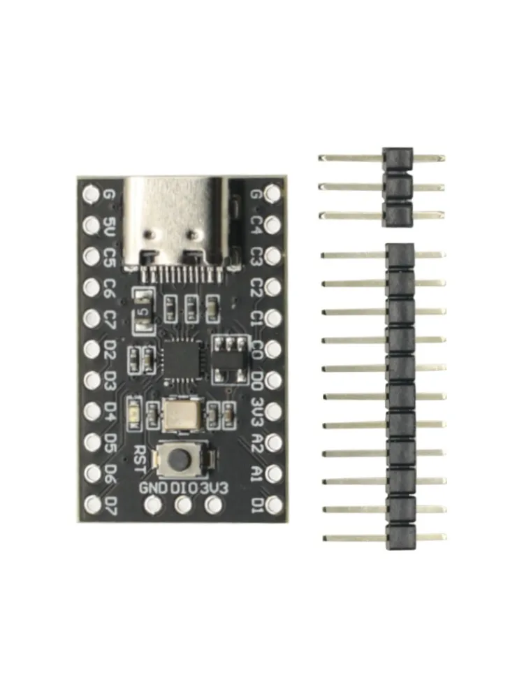 Placa de desarrollo CH32V003, sistema mínimo, placa central, RISC-V de código abierto, TYPE-C, USB