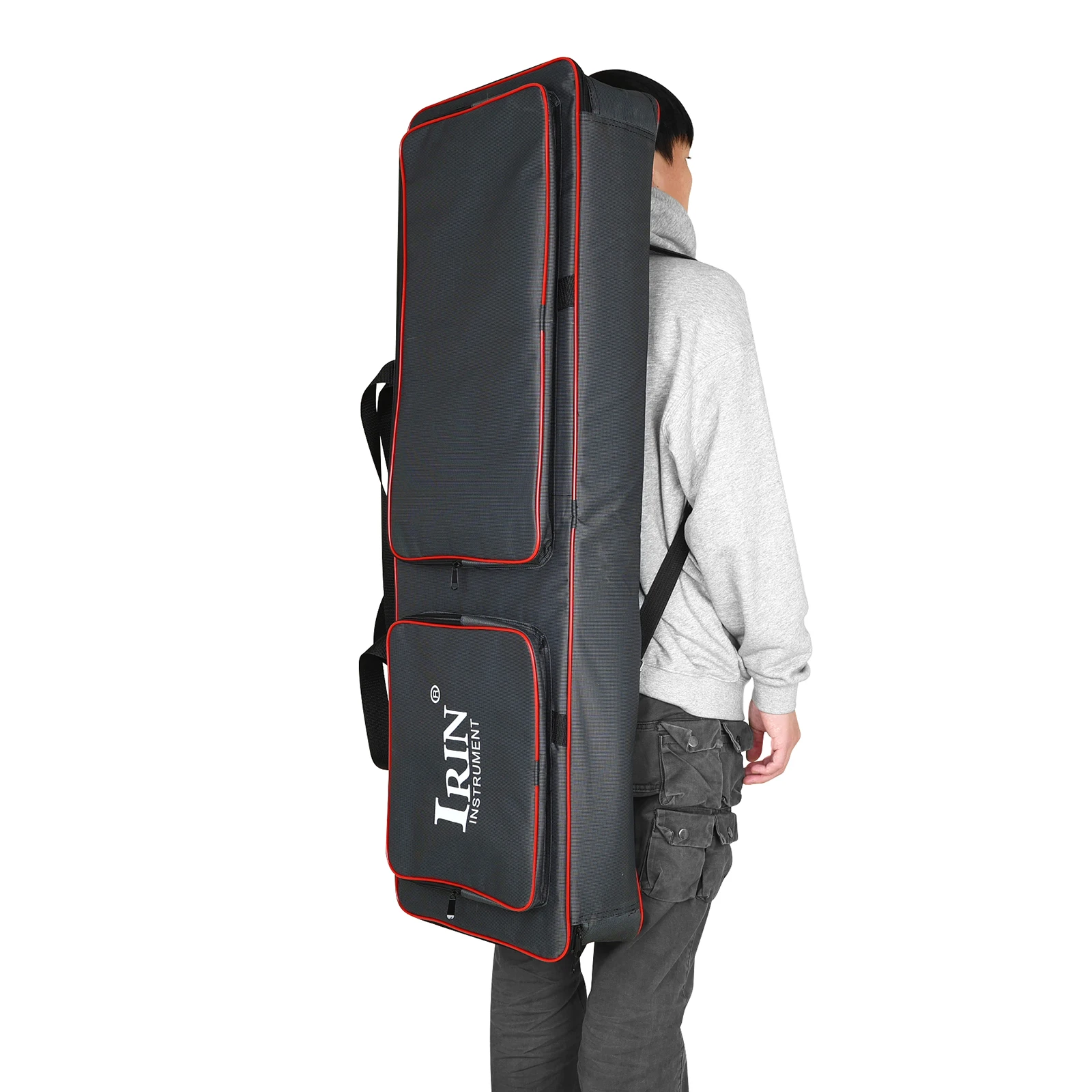 Elektronische Klavier Tasche Abdeckung 61/76 Schlüssel Wasserdichte Oxford Tuch Verdickte Handtasche Tastatur Tasche Fall Musikinstrumente Zubehör – Detail 6