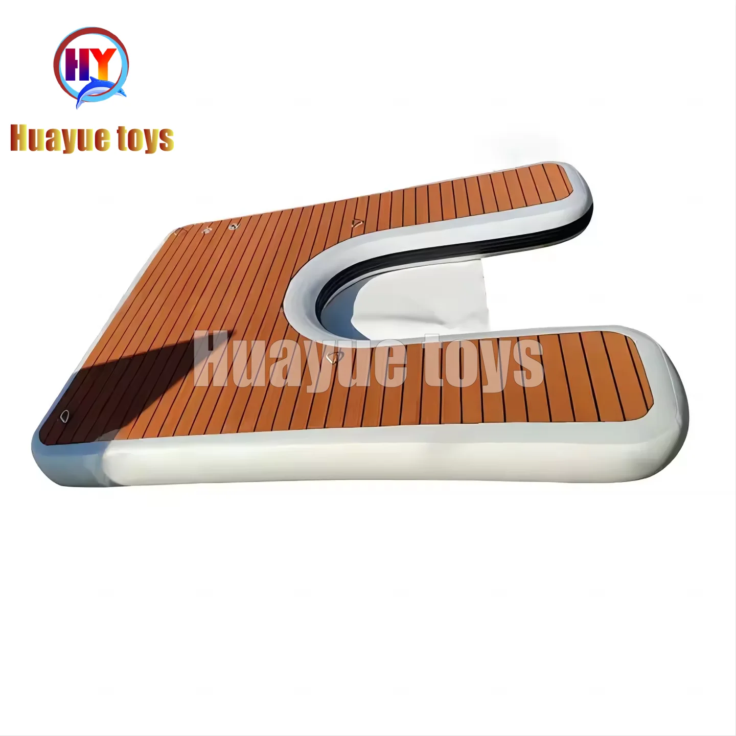 

Custom Water Air Mattress Plank Ramp Teak Foam Ladder Boats Pools Docks Floating Portable Inflatable Dog Boat Ramp Ladder
