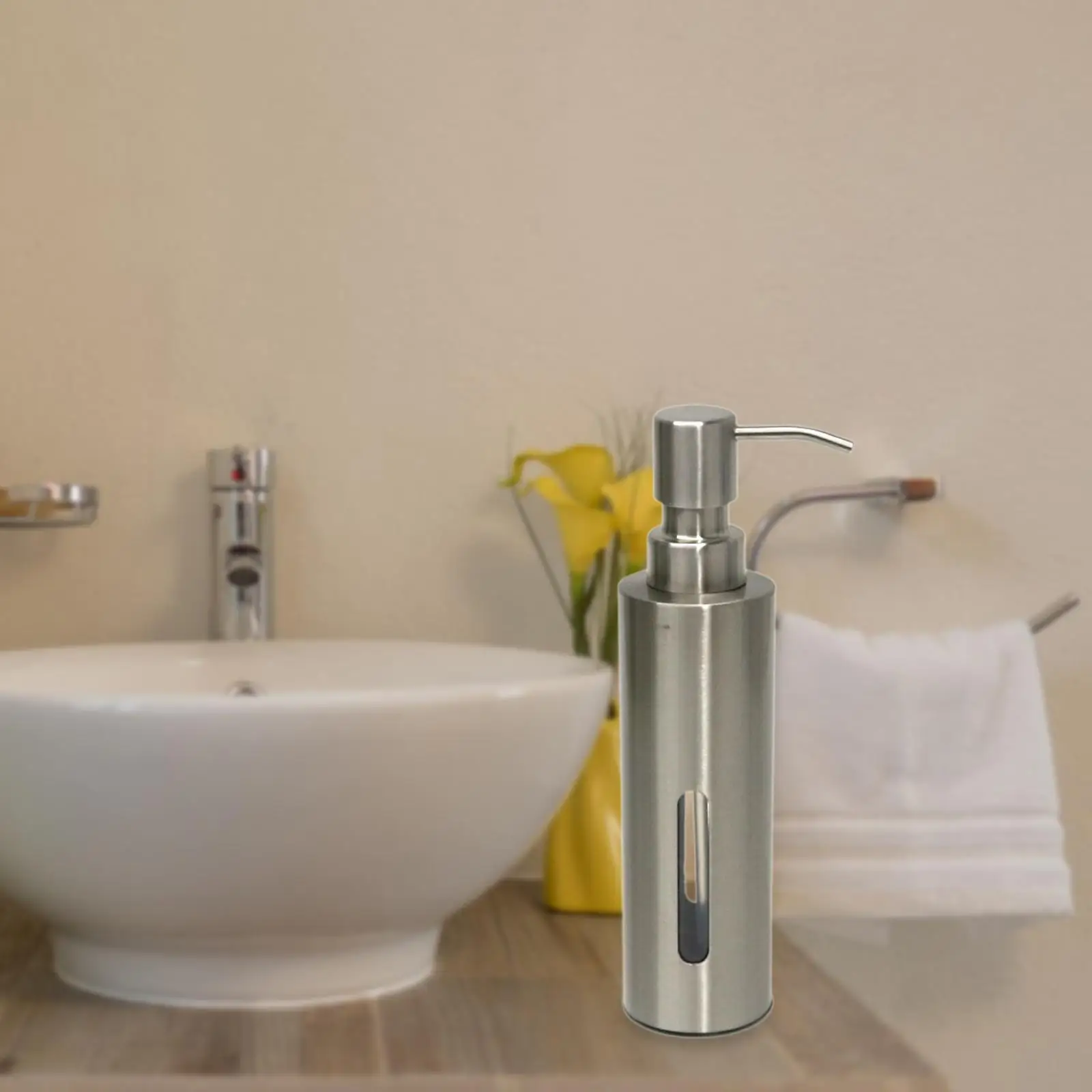 

Насос для бутылки с насосом, легко нажается из нержавеющей стали, многофункциональная бутылка для лосьона для рук, дозатор жидкого мыла для квартиры, кухни, отеля