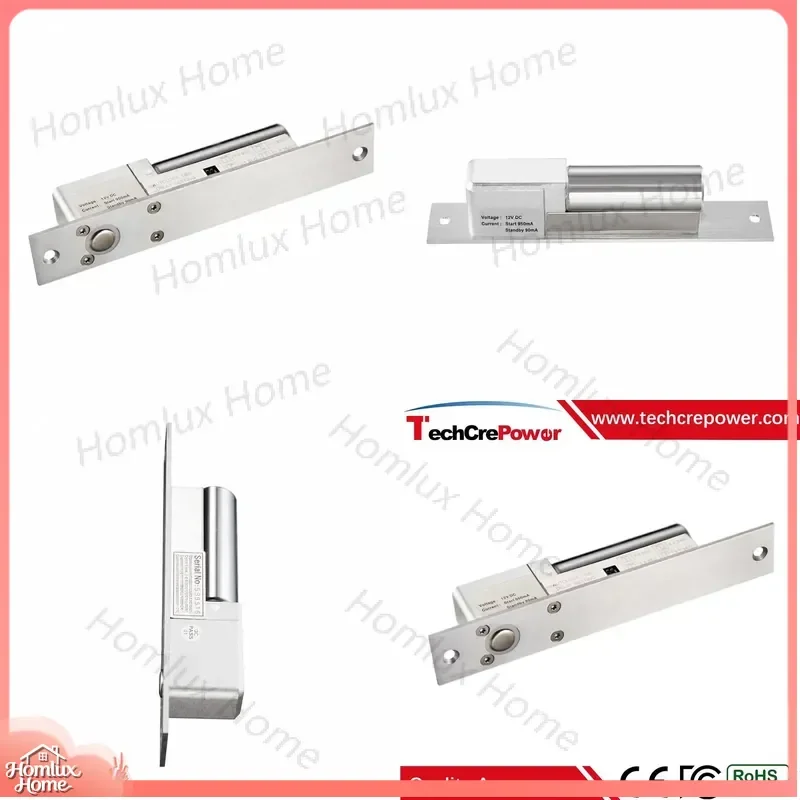 Deadbolt Lock Outdoor Door Lock Smart Security Latch Lock for Home Office Garage Door Access Control System
