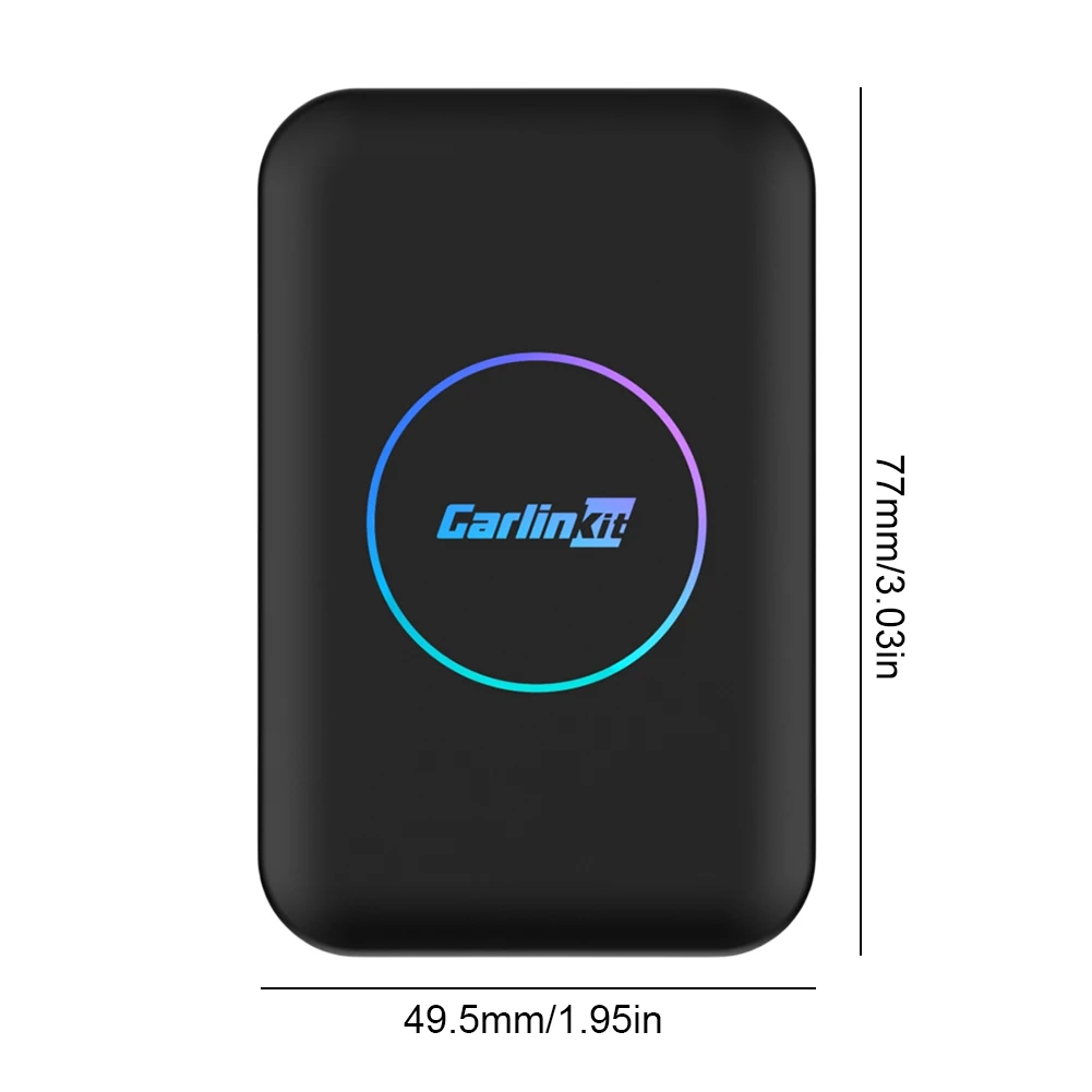 CarlinKit-Dual Wireless CarPlay, Android TV Box, Adaptador Automático, Multimídia Car, Smart AI Box, Vídeo Online, 5G WiFi, 2022