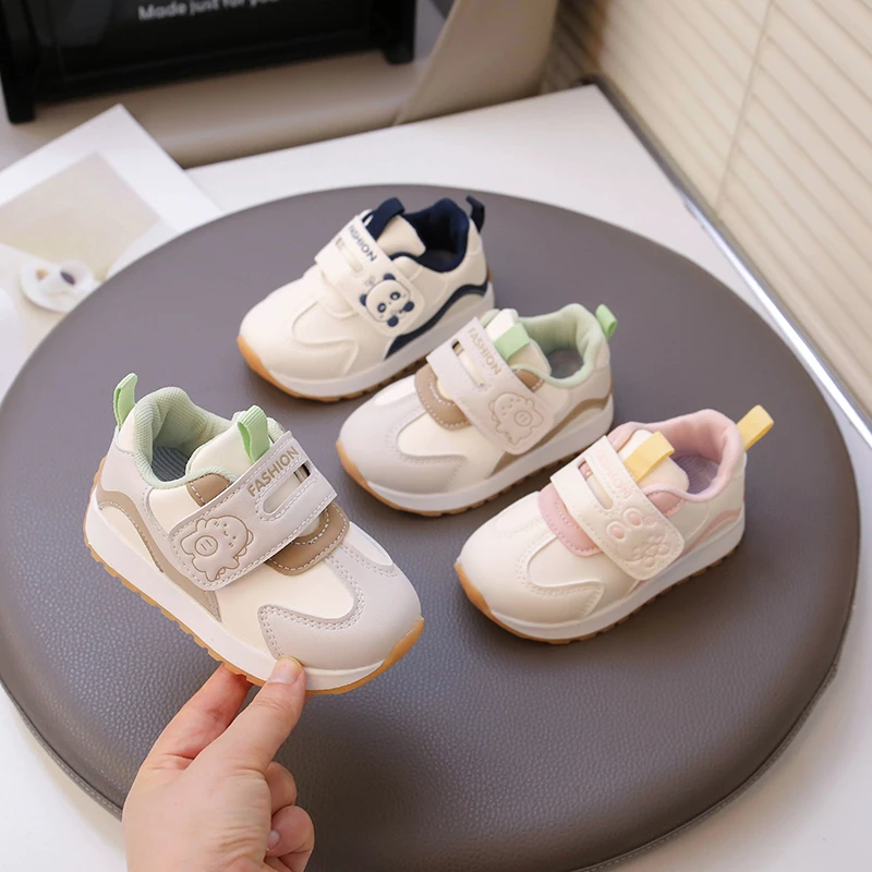 

Baby Sports Shoes with Cute Rabbit Kids Walking Shoes Toes Capped Soft Bottom 2025 New Fashion Boys Girls Sneakers Size 16-30