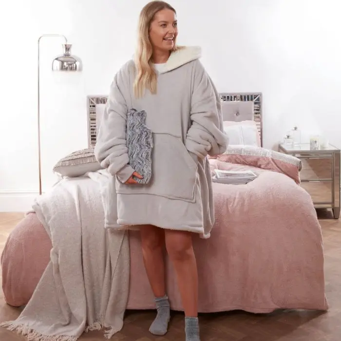 Home Improvement Sherpa Blanket Faux Fur Long Pile Throw Tie Dye Coloured Cozy Blanket winter
