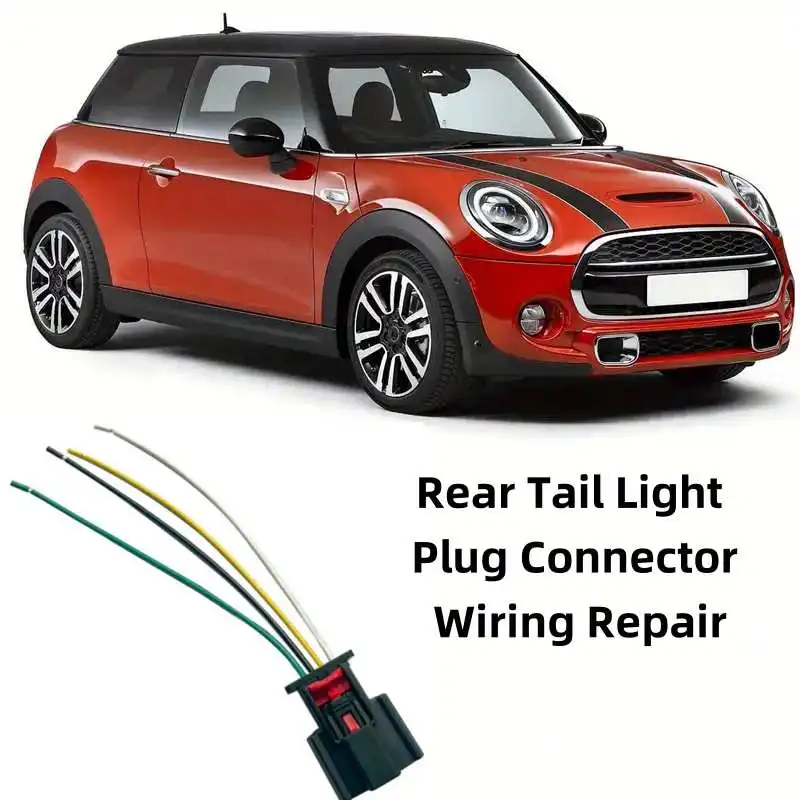 1PC Car Rear Tail Light Plug Connector Wiring Repair Car Lighting Tool Repair Accessories For Vauxhall Opel Astra K MK7 2015 -ON