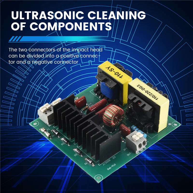 

A64K 180 Вт ультразвуковой очиститель печатная плата материнская плата для автомойки стиральная машина генератор преобразователь
