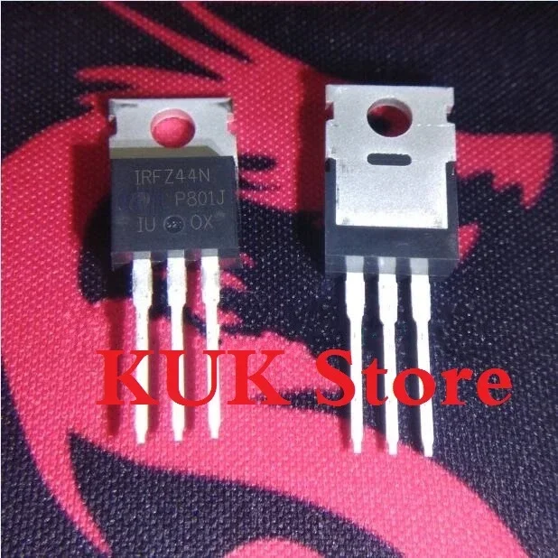 

Реальный 100% оригинальный новый IRFZ44N FZ44N IRFZ44NPBF MOSFET 55В 41A TO-220 10 шт. ~ 50 шт.