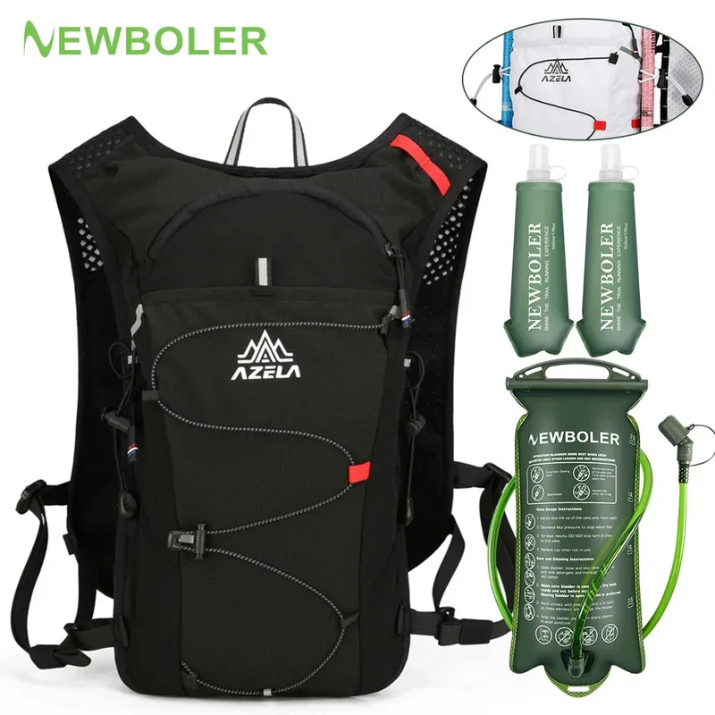 NEW Breathable Hydration Vest Trail Running Backpacks Lightweight Cycling Run Jogging Marathon Backpack Riding Climbing Bag