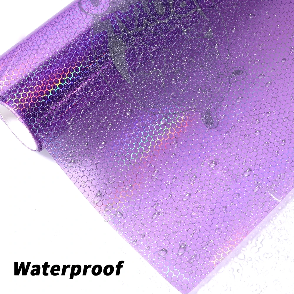Car Motorcycle Vinyl Wrap Foil Laser Honeycomb Headlight Taillight Tint Film Modify Color Changing Stickers Car Styling