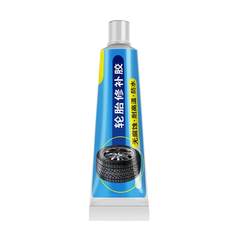 Car Black Sealant Tyre Repair Instant Liquid Strong Adhesive Rubber Glues Tools