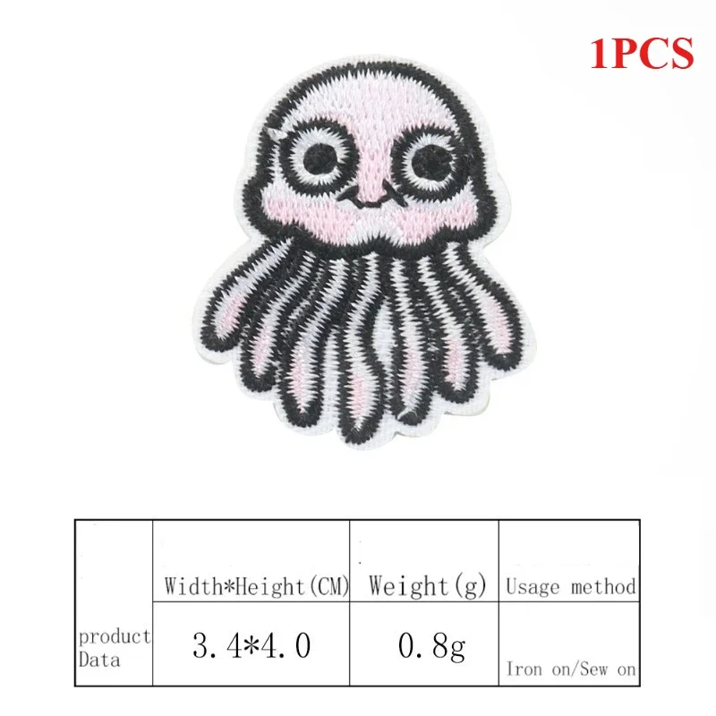Cartoon Small Animal Cloth Sticker Cross-border Hot Sale Set Butterfly Clothing Accessories Kitten Embroidery Label