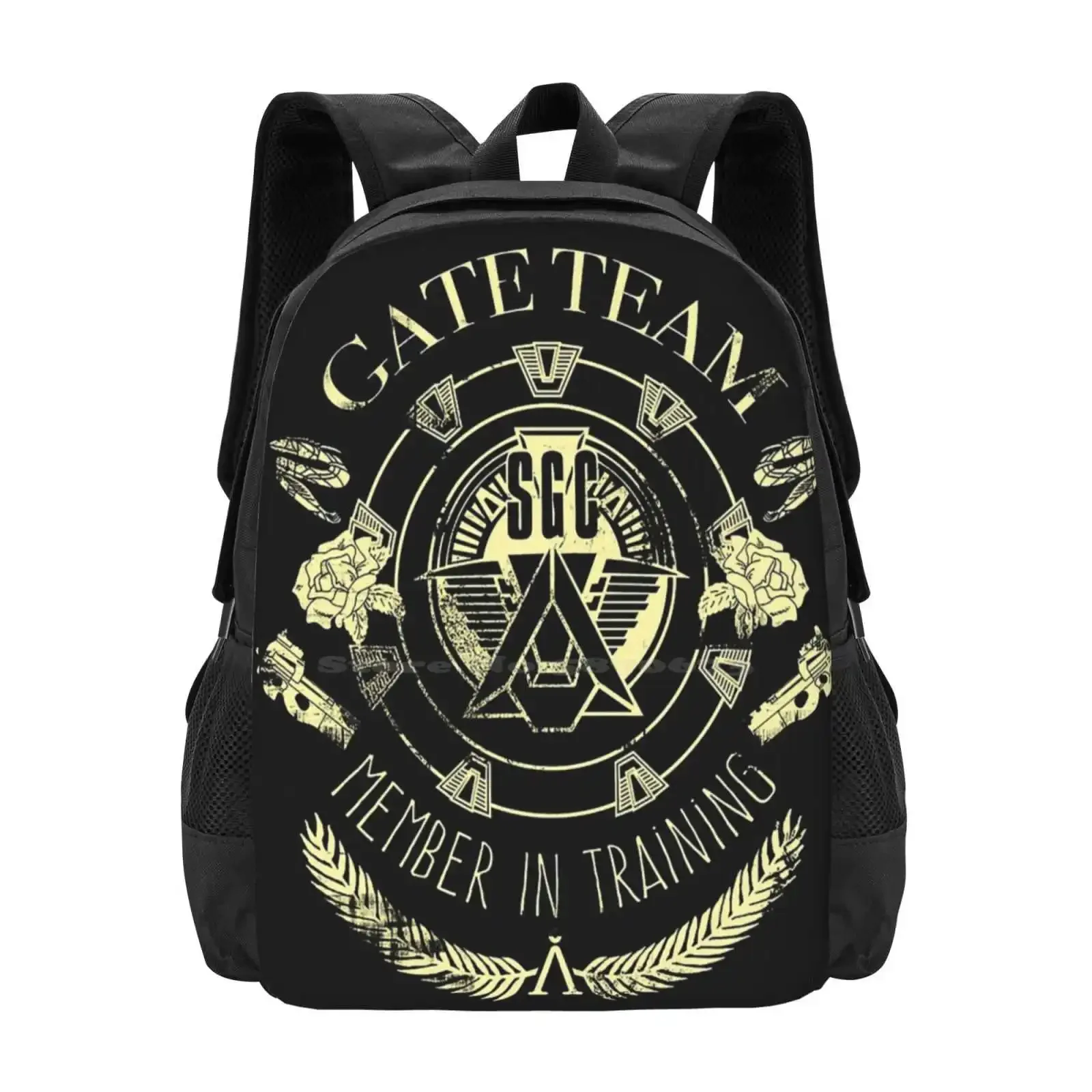 

Gate Team Sgc Member In Training Hot Sale Backpack Fashion Bags Stargate Sg1 Sgc Training Gate Team Space Worm Hole