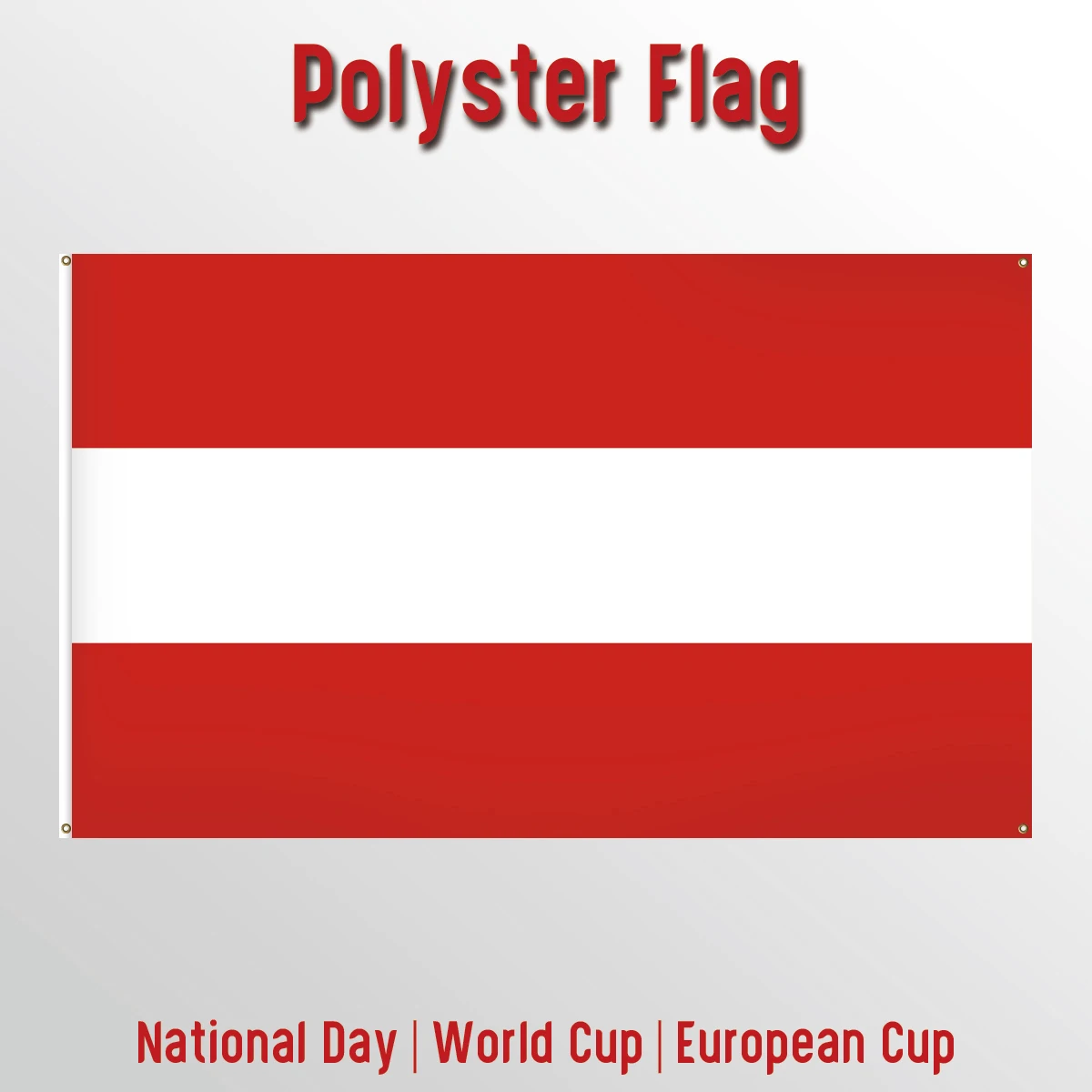 1Pc Austria Polyster Flag,Ideal Home Room Garden Farm Fence Windows Decor,National Day Ceremoney Party Gift,150X90cm