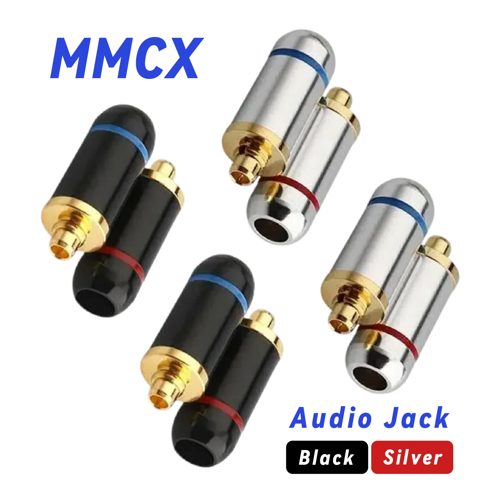 

Разъем MMCX, позолоченный аудиоразъем для наушников для UE900 SE535 SE215 W10 W20 W30, адаптер «сделай сам»