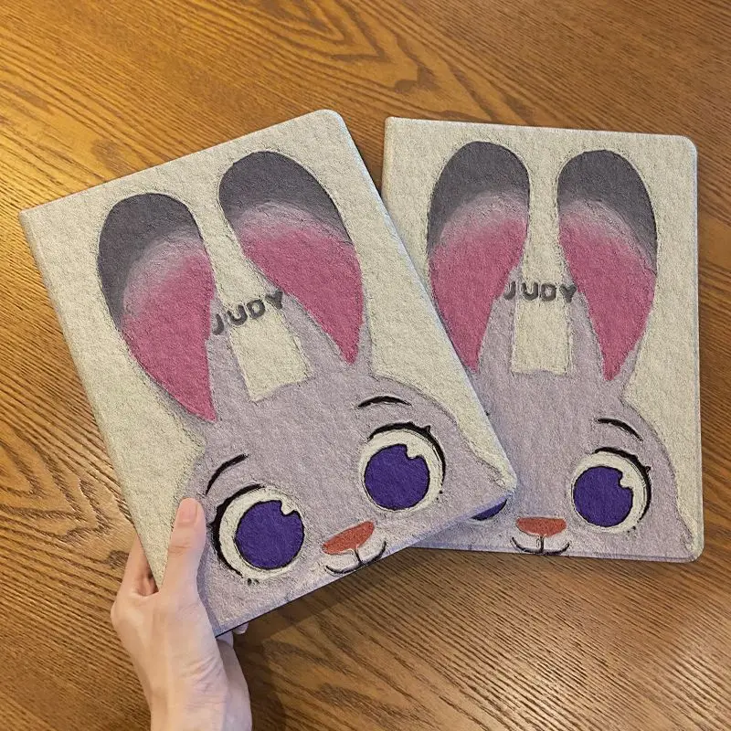 

Cute Zootopia Case For iPad Air 11 Case 10th 11th A16 9th Cover iPad Pro 11 4 5 10.9in 12.9 M2 M3 M4 Mini 7 Pencil Holder Y2K