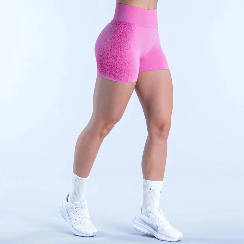 Mid Waist Seamless Shorts Butt Lifting Workout Pants Lgnite Shorts for Women Clothing Scrunch Bum Gym Shorts Booty Yoga Shorts