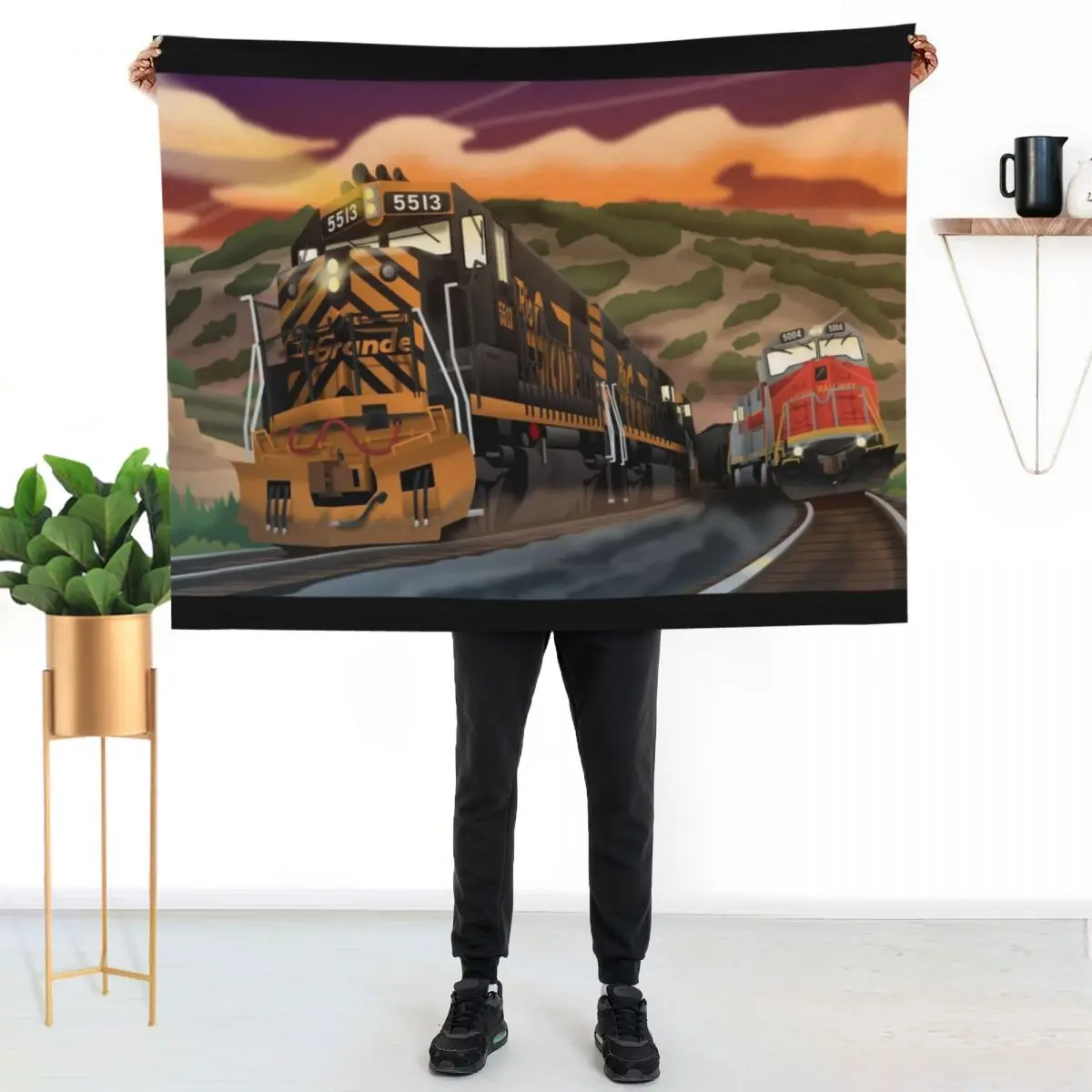Soldiers At The Summit Throw Blanket Bed Fashionable Bed covers Plaid blankets ands For Sofa Thin Blankets