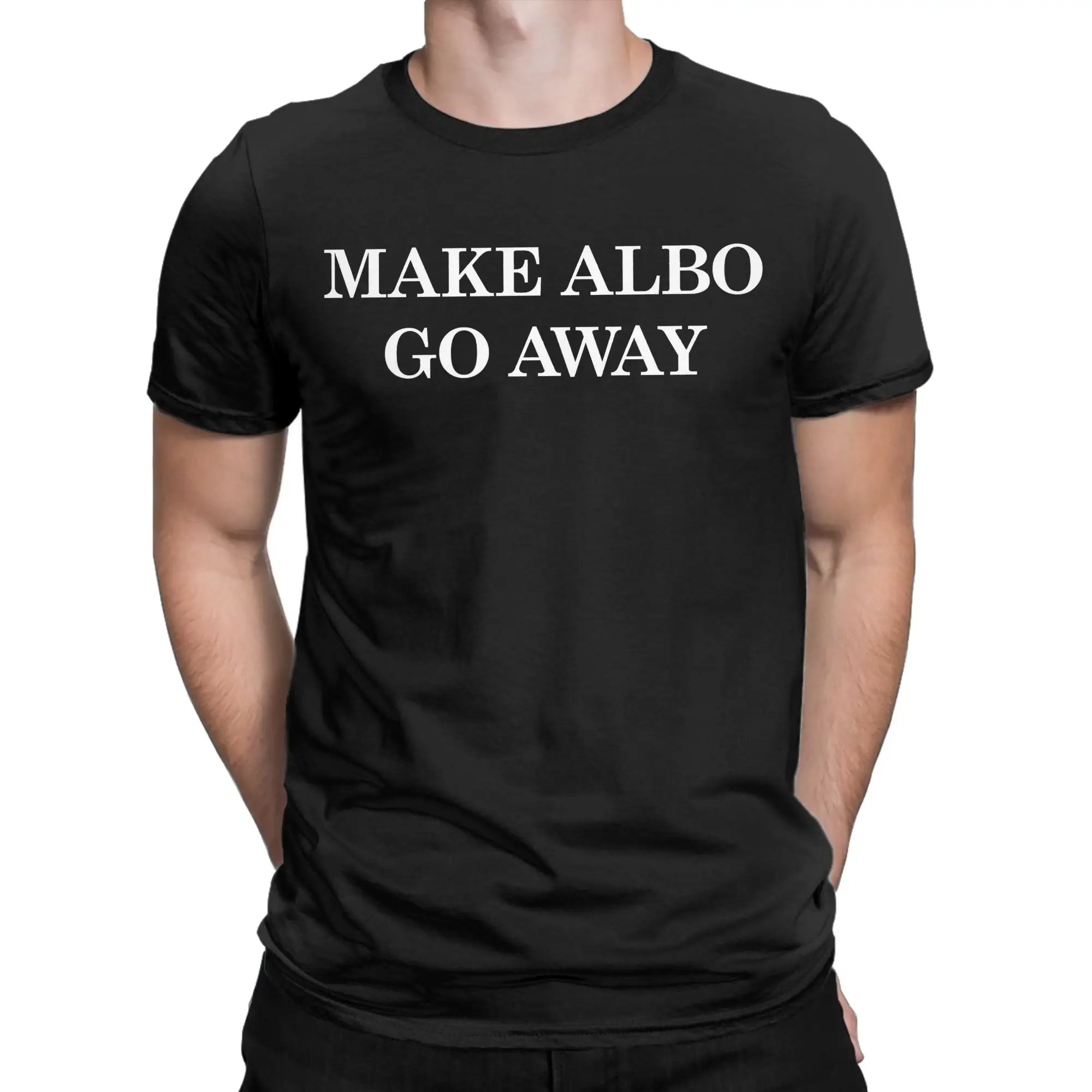 تي شيرت رجالي MAGA Make Albo Go Away تي شيرت صيفي مريح تي شيرت Y2K ريترو طباعة ملابس قطنية نقية حجم كبير 5XL #2