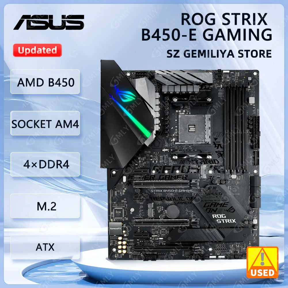 ASUS B450 ATX (AM4 DDR4)