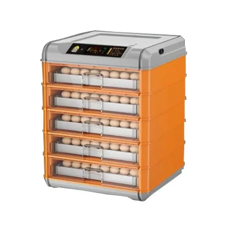 Dual-Voltage 220V/12V Commercial Egg Incubator - 500 Capacity for Chicken Poultry Farm Business