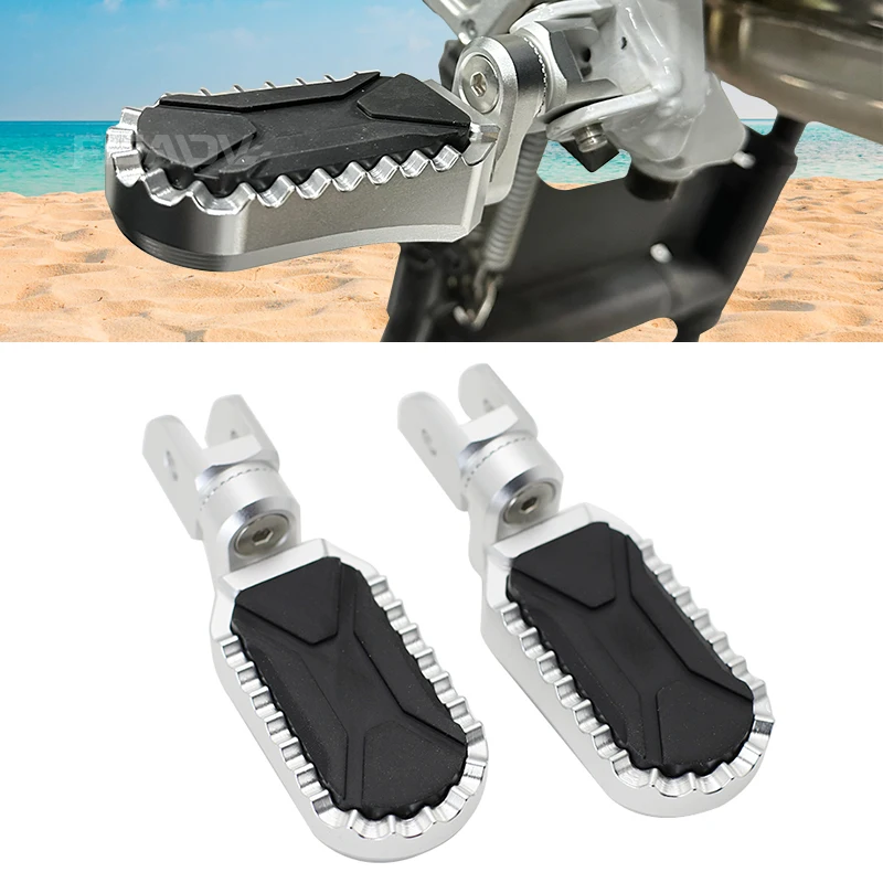 

New Front&Rear Rotatable Adjustable Footpegs Foot Rest Footrest Foot Pegs Fit For BMW R1300GS R1300 GS ADV ADVENTURE 2024 2025