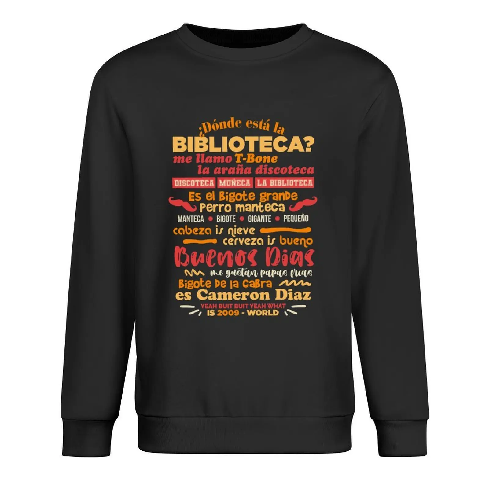 

The Bibliotecas Rap Pullover men's clothes aesthetic clothing fashion men men's coat men's sweatshirt
