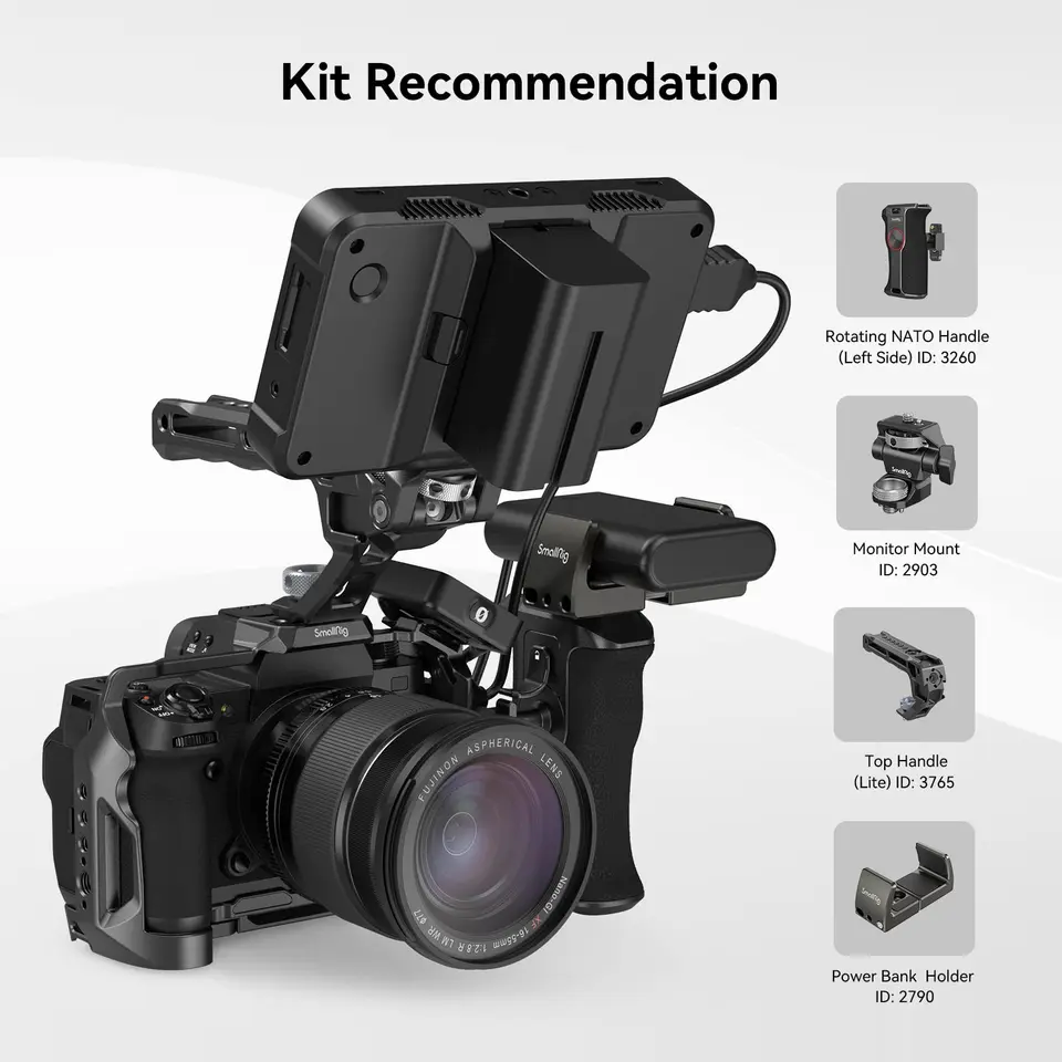 SmallRig Camera Cage for FUJIFILM X-H2 / X-H2S Aluminum Alloy