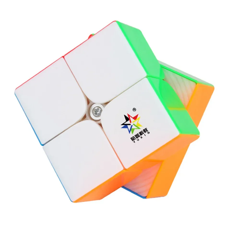 [JudyCube] Yuxin Little Magic 2x2 V2M Magnetic Magic SpeedCube Professional Yuxin 2x2 MCubo Magico Puzzle