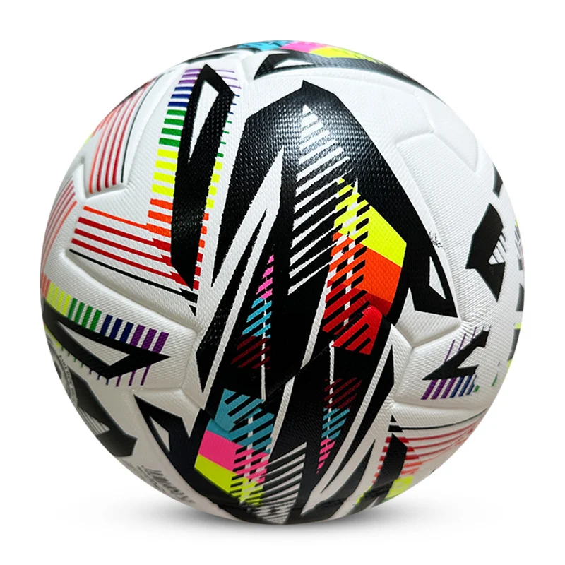

Fanceey High Quality Standard Size 5 Football Machine Sewn PU Material Football Professional Outdoor Sports Ball Training