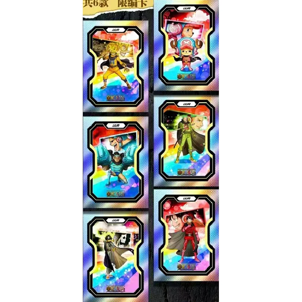 New One Piece Collection Cards Booster Anime Trading Game Luffy Sanji Nami Zoro Cards Kid Game Toy Christmas Birthday Gift