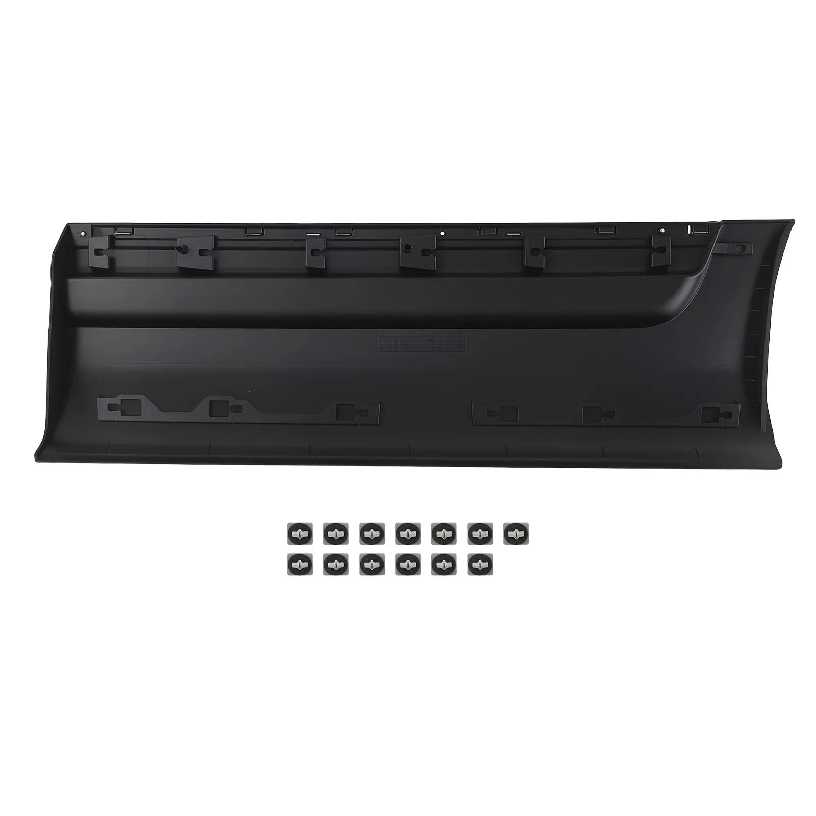 Door Trim Molding Lower Right Rear for Ford Explorer 2011-2015 Black ABS