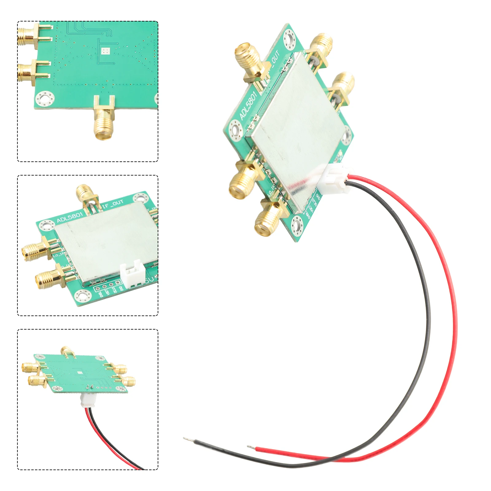 ADL5801 10MHz-6GHz Active Double Balanced RF Mixer Module With LO Buffer For Cellular Base Station Radio Link Test Instrument