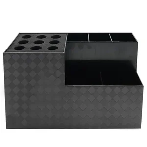 이발사 도구 홀더 다기능 안티 슬립 분리 가능한 헤어 빗 가위 선반 미용실 도구 박스 이발사 액세서리 8 최고의 영업 가위 소지자 -11