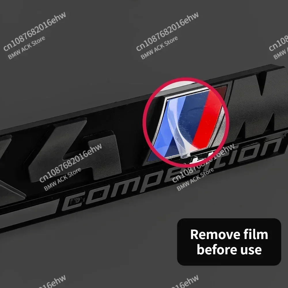 ل BMW M شعار X1 X2 X3 X4 X5 X6 F48 G01 E84 E83 F39 F10 F30 G11 G07 G86 G80 G60 E60 E46 ثلاثية الأبعاد سيارة الجبهة مصبغة شارة شعار