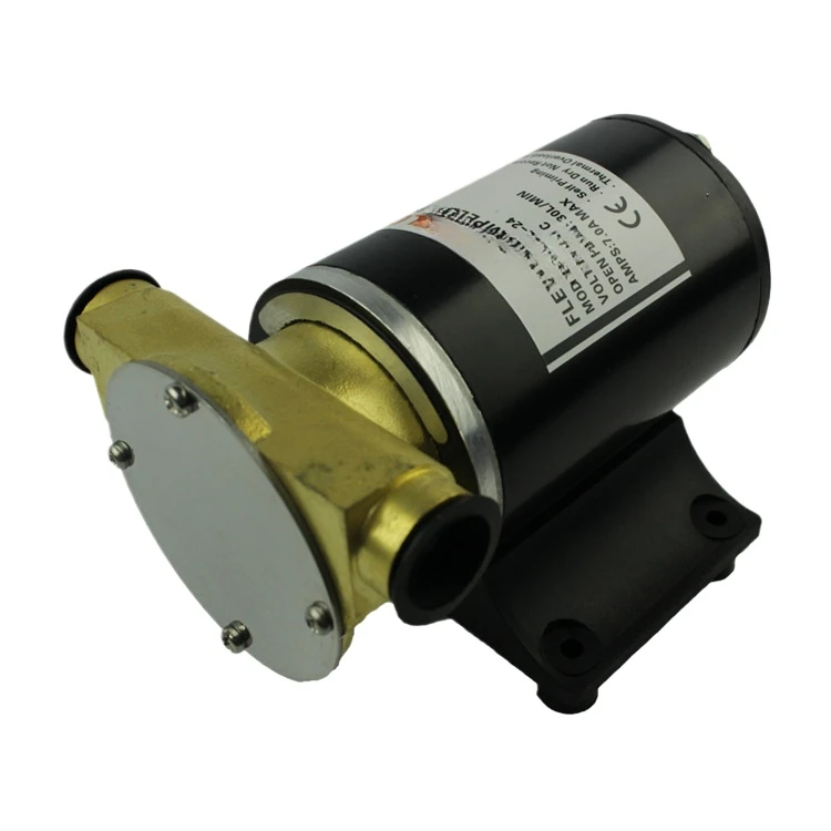 Marine yacht deck motor cooling flushing impeller centrifugal miniature self-priming bilge pump