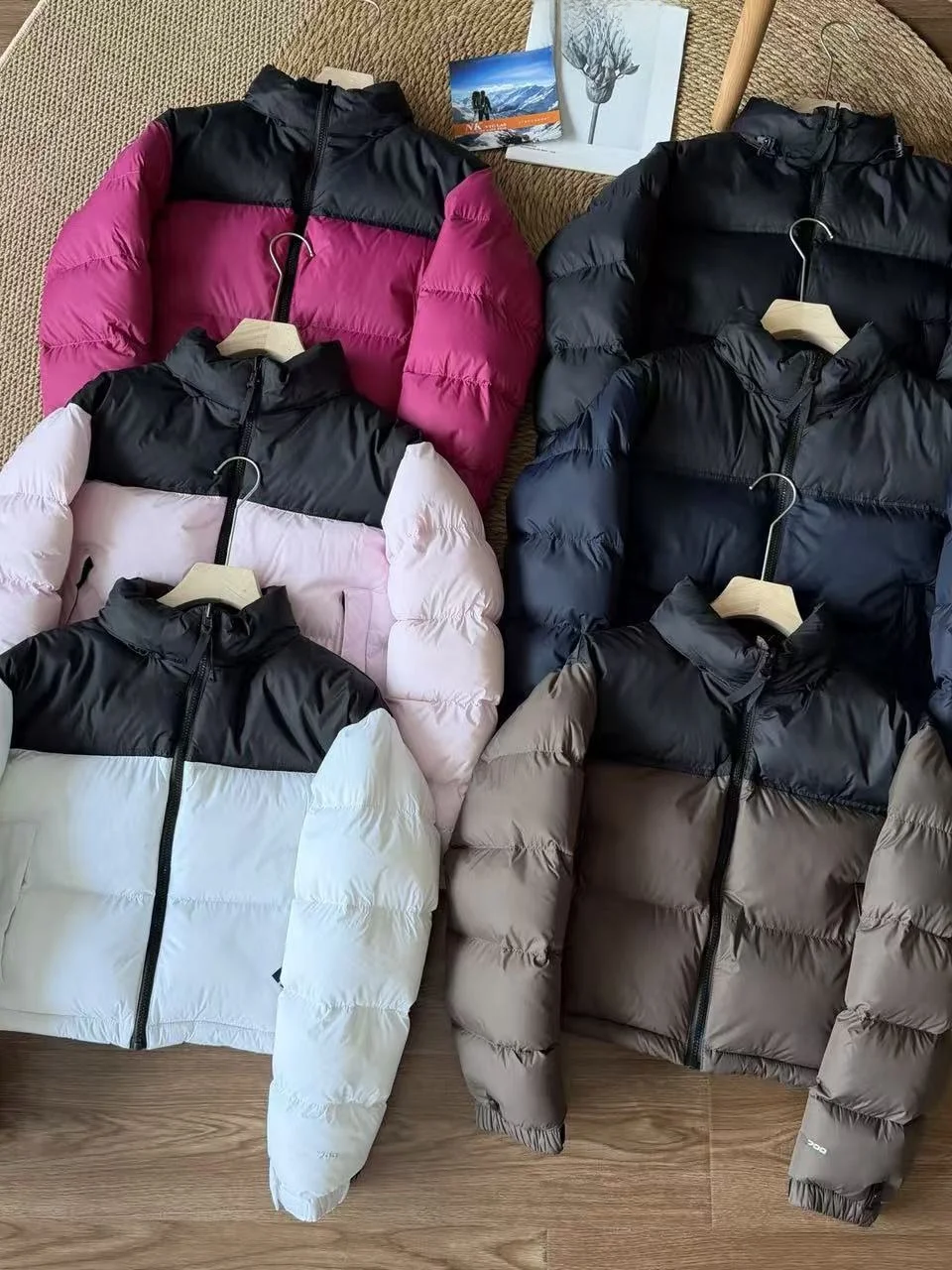 

Korean Sle Thiened Warm ort Cotton Jaet for Women Winter Sports Coat with Hood Straight Cut Commute Element ket